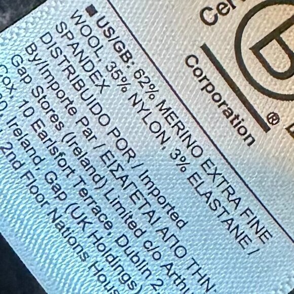 Athleta Westlake Button-Down Cardigan Sweater Marled Merino Wool Size Small - Picture 12 of 13